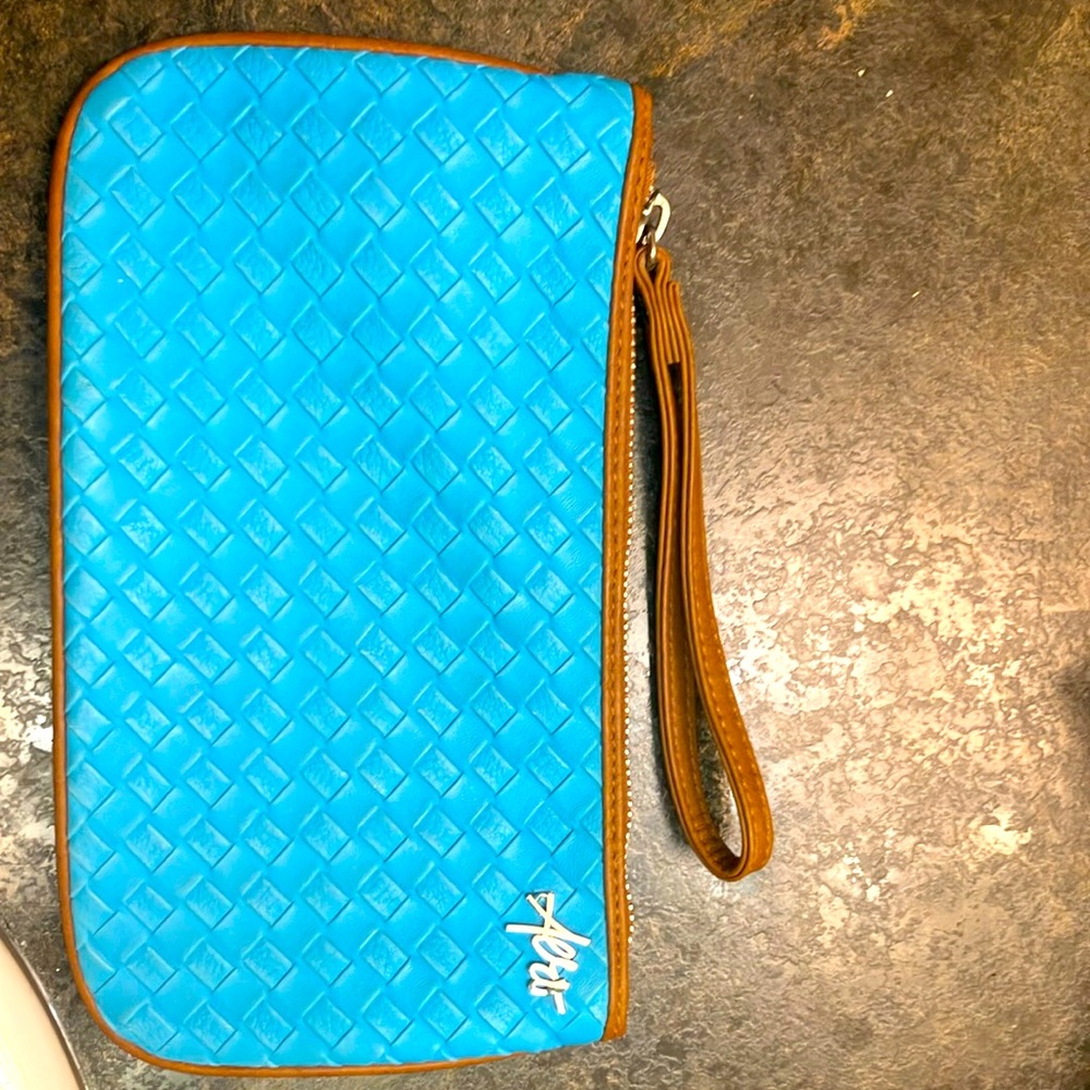 Blue Aeropostale Clutch Never Used